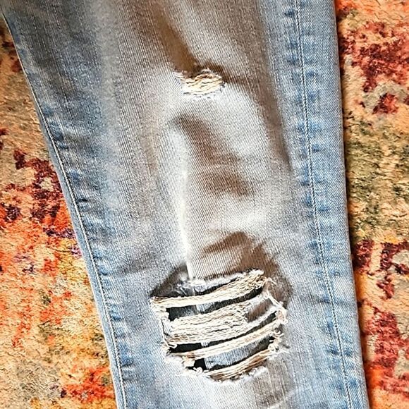🔥🔥🔥NEW!!!.. American Eagle Airflex Plus slim patches jeans!!! - Picture 7 of 10